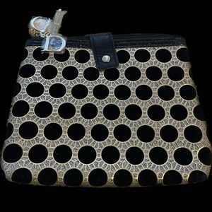 Vintage Dior cosmetic makeup bag travel pouch